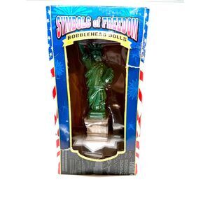 Symbols of Freedom Lady Liberty Bobblehead Doll. New‎ open box